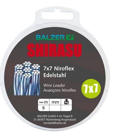 balzer-stahlvorfach-7x7niro-5m-0-40mm-9kg