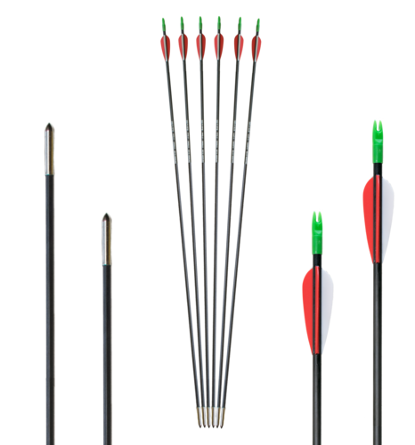 Carbon Pfeile Archery Club 6mm 6Stk.