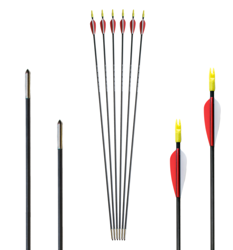 Carbon Pfeile Archery Club 5mm 6Stk.