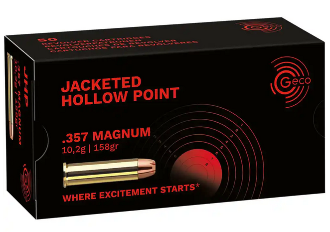 Geco .357 Mag.JHP 50Stk. 10,2g/158gr