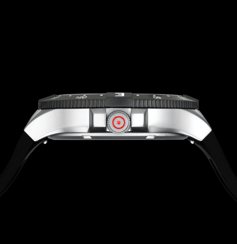Glock Watch Silver Steel Case
