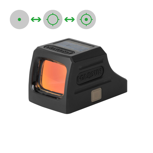 Holosun SCS Solar Green Circle Dot Sight RMSc Footprint