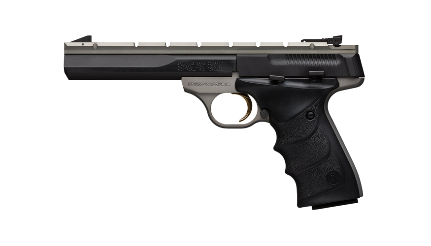 Buckmark Contour gray urx,se,ms,adj s,22lr