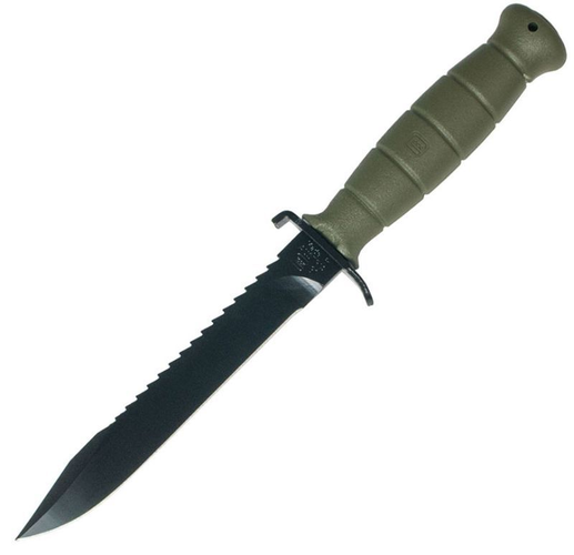 Glock Feldmesser FM81 battle field green braun m.Säge