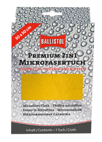 Ballistol Premium 2in1 Mikrofasertuch 30x30