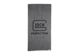 Glock Duschtuch grau/schwarz 70x140cm