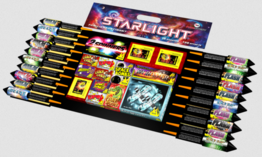 Fire Event Raketen Set Starlight 24 Rak + Bodenf