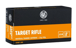 RWS .22lfb Targt Rifle 50Stk