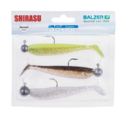 Balzer Gummifisch Shirasu Set 10cm Waggle