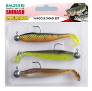 Balzer Gummifisch Shirasu Set 5cm Waggle