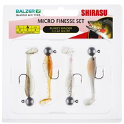 Balzer Micro Köder Set f.klares Wasser Gummifisch