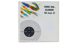 Schusspflaster 18mm weiß