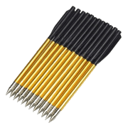 ALU Bolzen 6,5"/12 Pcs Gold