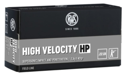 RWS .22lfb High Velocity HP 40grs 50Stk
