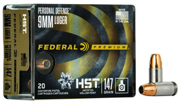 Federal 9x19mm 147gr HST HP 20Stk.