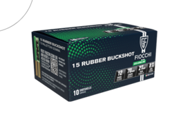 Fiocchi Rubber Buckshot 15 10Stk 12/70