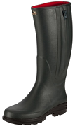 Gummistiefel grün ISO Reißverschluß