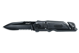 Walther Messer Emergency Rescue schwarz